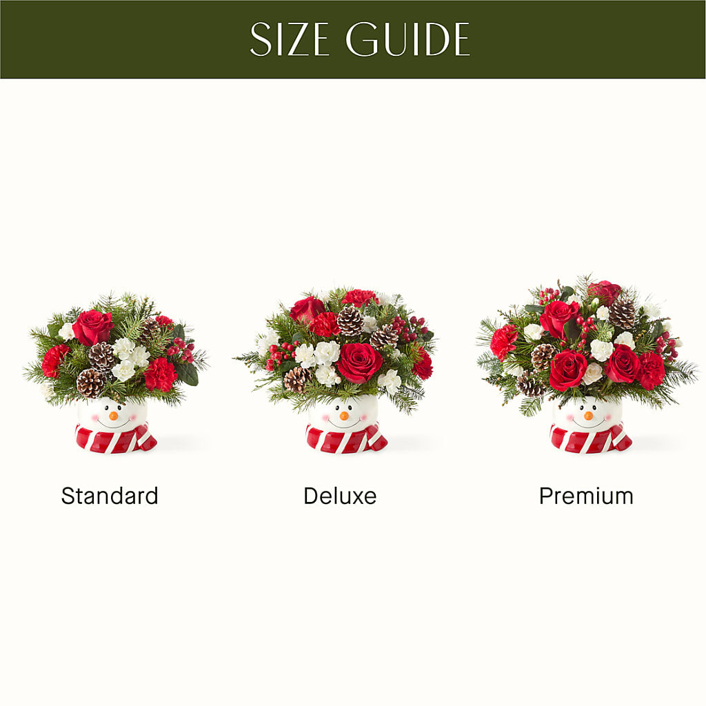 Jolly Snowman Bouquet – ANGELOS FLOWERS & GIFTS INC, Mississauga ON