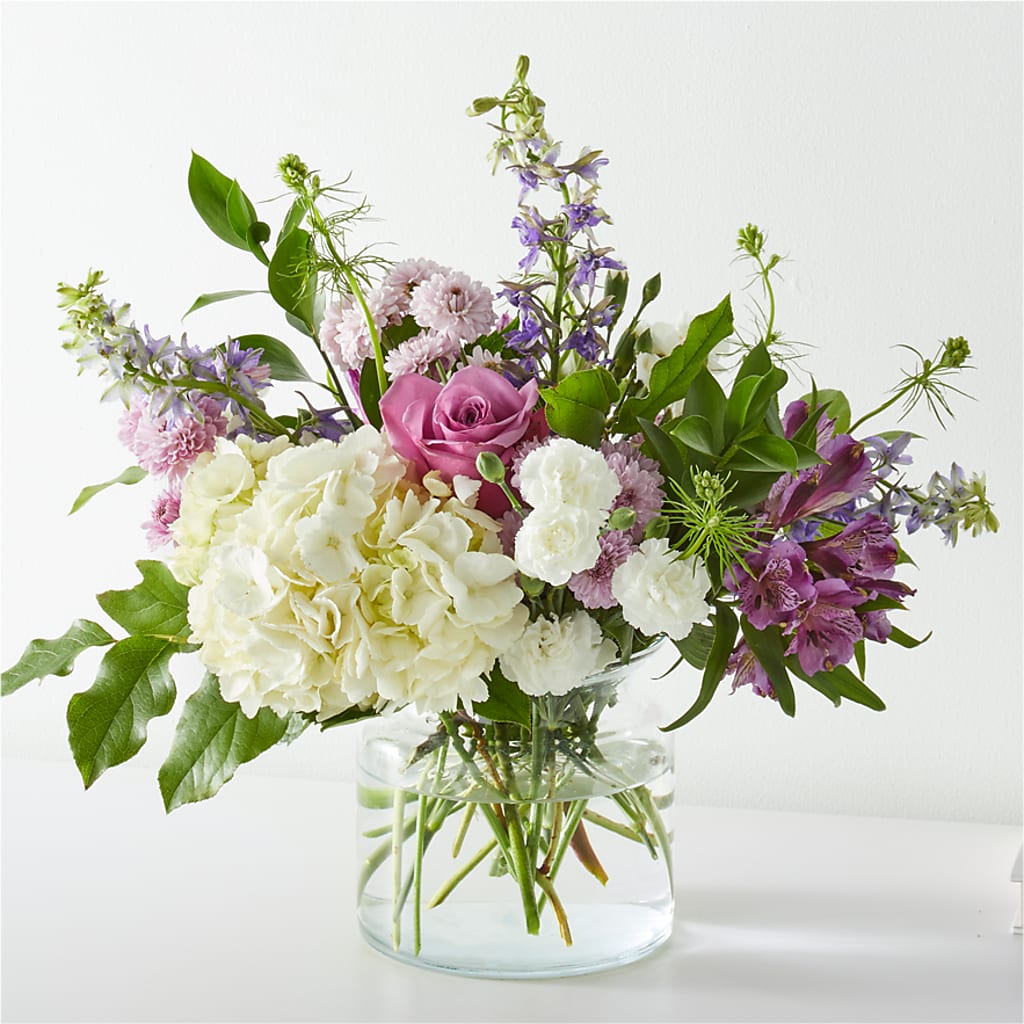 Violet Caress Bouquet – ANGELOS FLOWERS & GIFTS INC, Mississauga ON