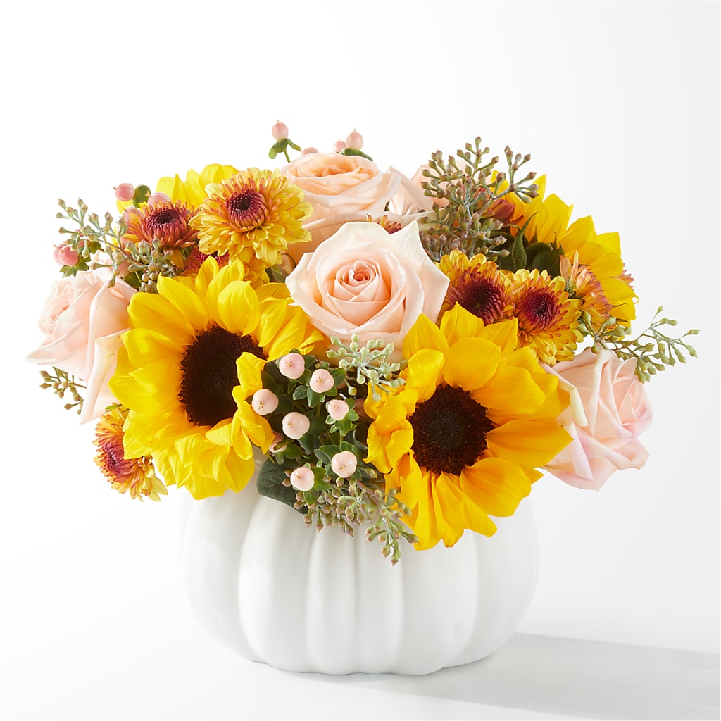 Pumpkin to Talk About Bouquet – ANGELOS FLOWERS & GIFTS INC, Mississauga ON