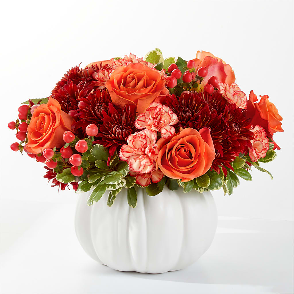 Autumn Air Pumpkin Bouquet – ANGELOS FLOWERS & GIFTS INC, Mississauga ON