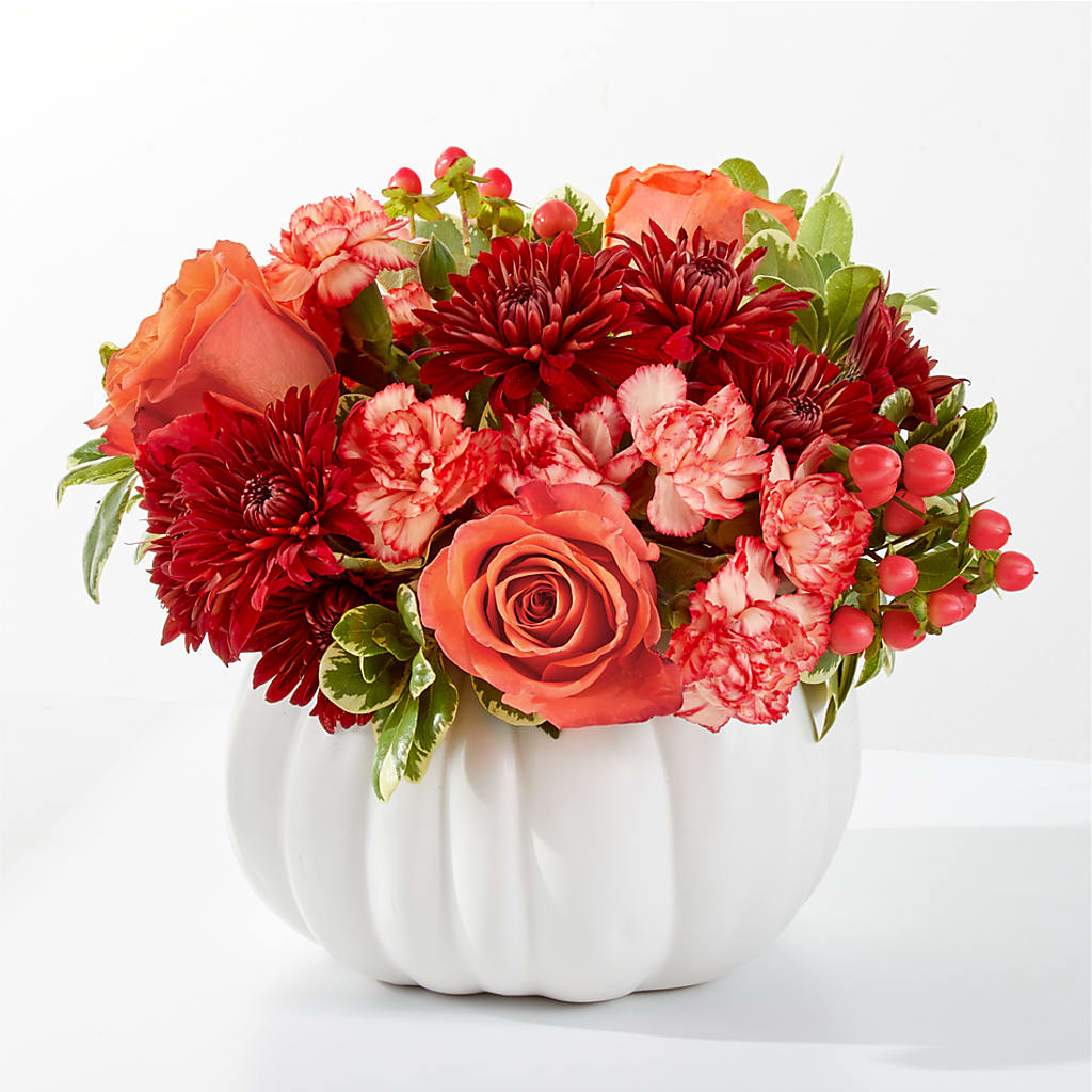 Autumn Air Pumpkin Bouquet – ANGELOS FLOWERS & GIFTS INC, Mississauga ON