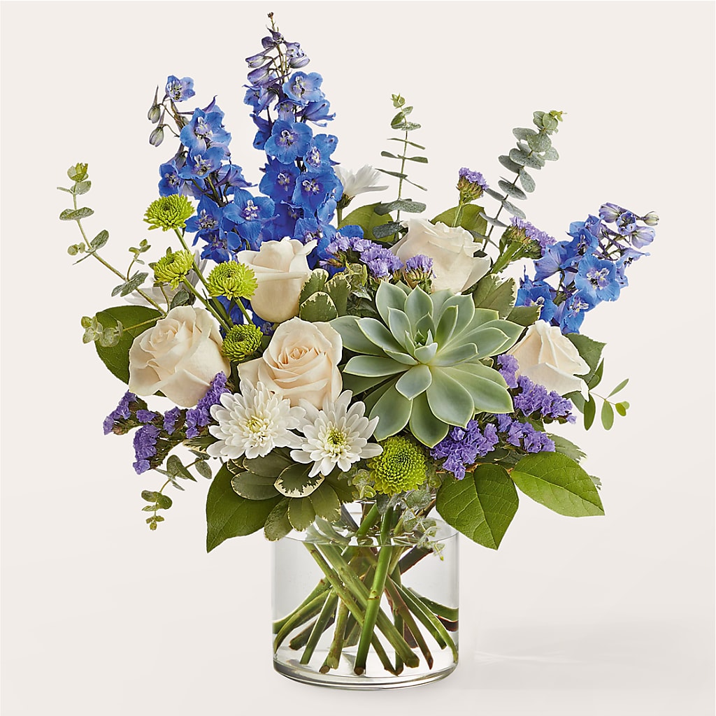 Cerulean Waves Bouquet – ANGELOS FLOWERS & GIFTS INC, Mississauga ON