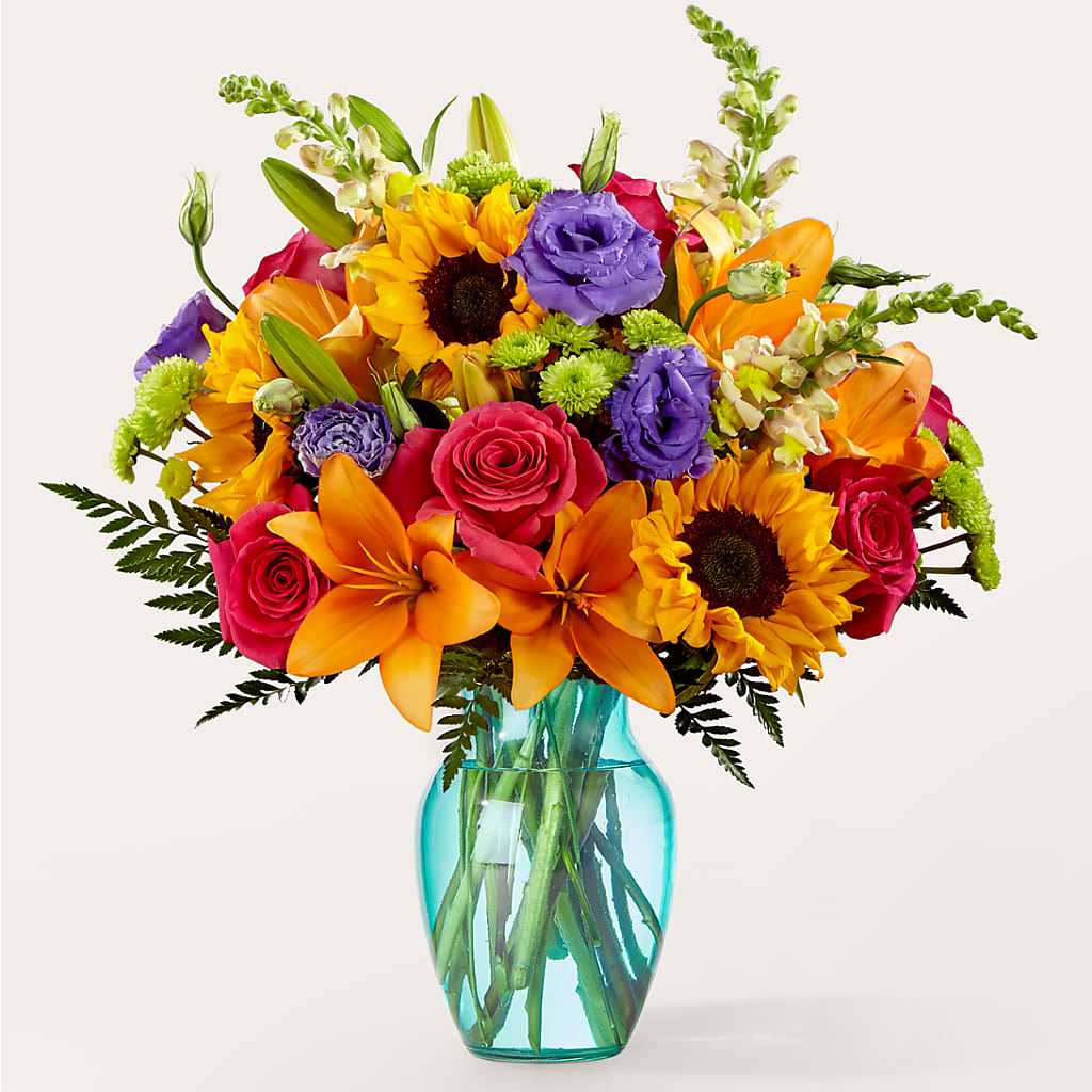 Double Rainbow Bouquet – ANGELOS FLOWERS & GIFTS INC, Mississauga ON