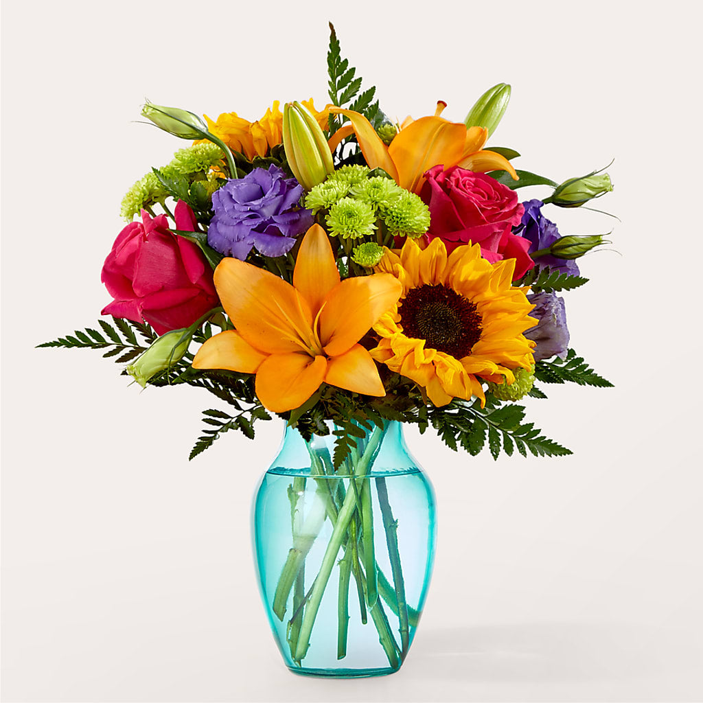 Double Rainbow Bouquet – ANGELOS FLOWERS & GIFTS INC, Mississauga ON
