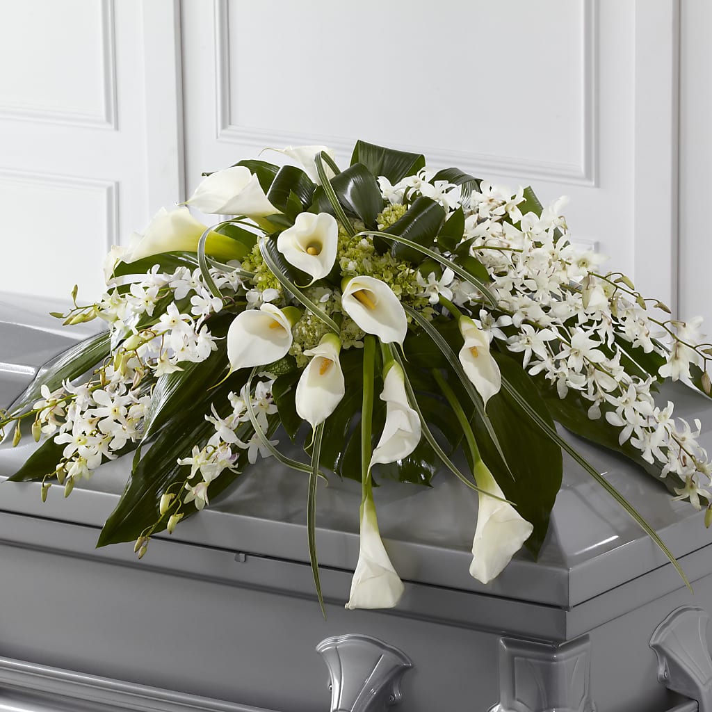 Angel Wings Casket Spray – ANGELOS FLOWERS & GIFTS INC, Mississauga ON