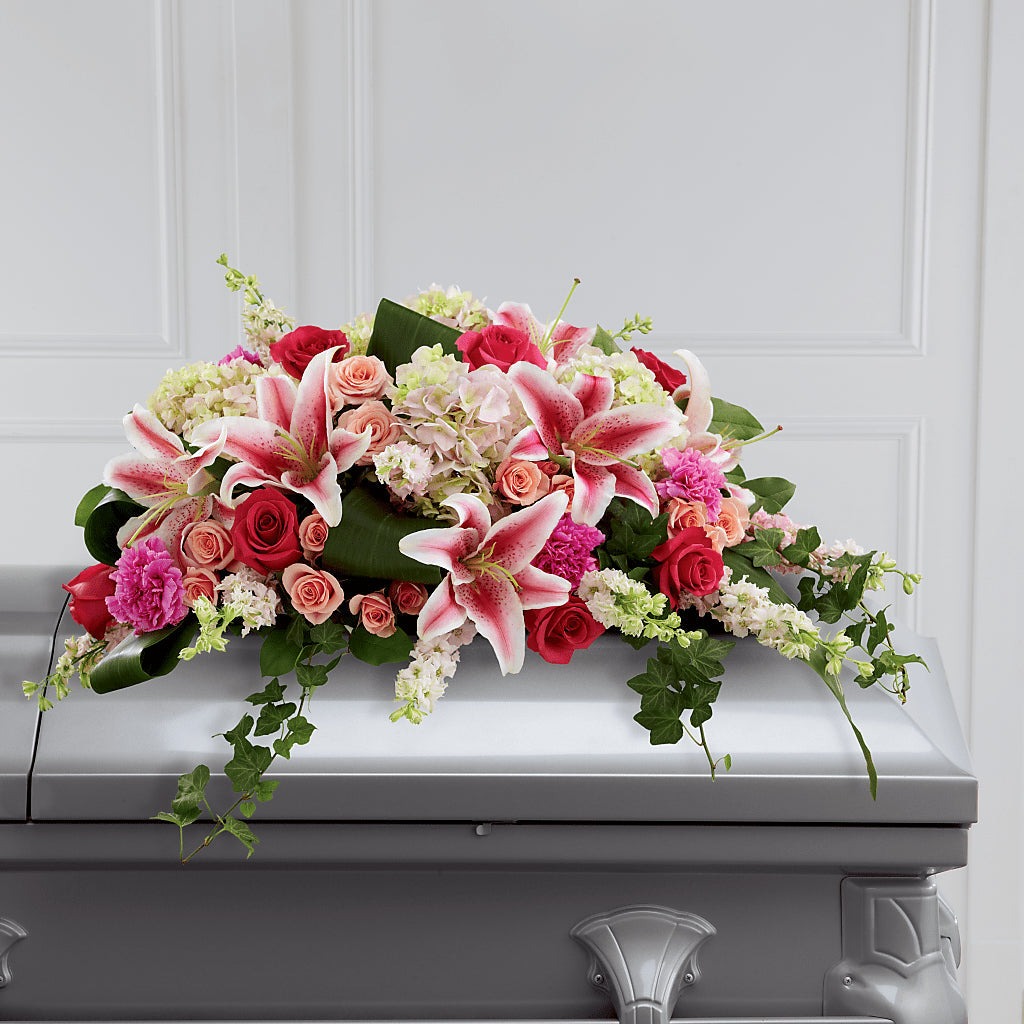 Splendid Grace Casket Spray – ANGELOS FLOWERS & GIFTS INC, Mississauga ON