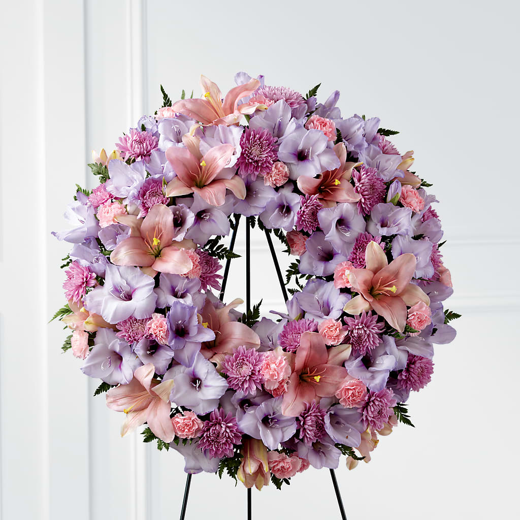 Beloved Friend Wreath – ANGELOS FLOWERS & GIFTS INC, Mississauga ON