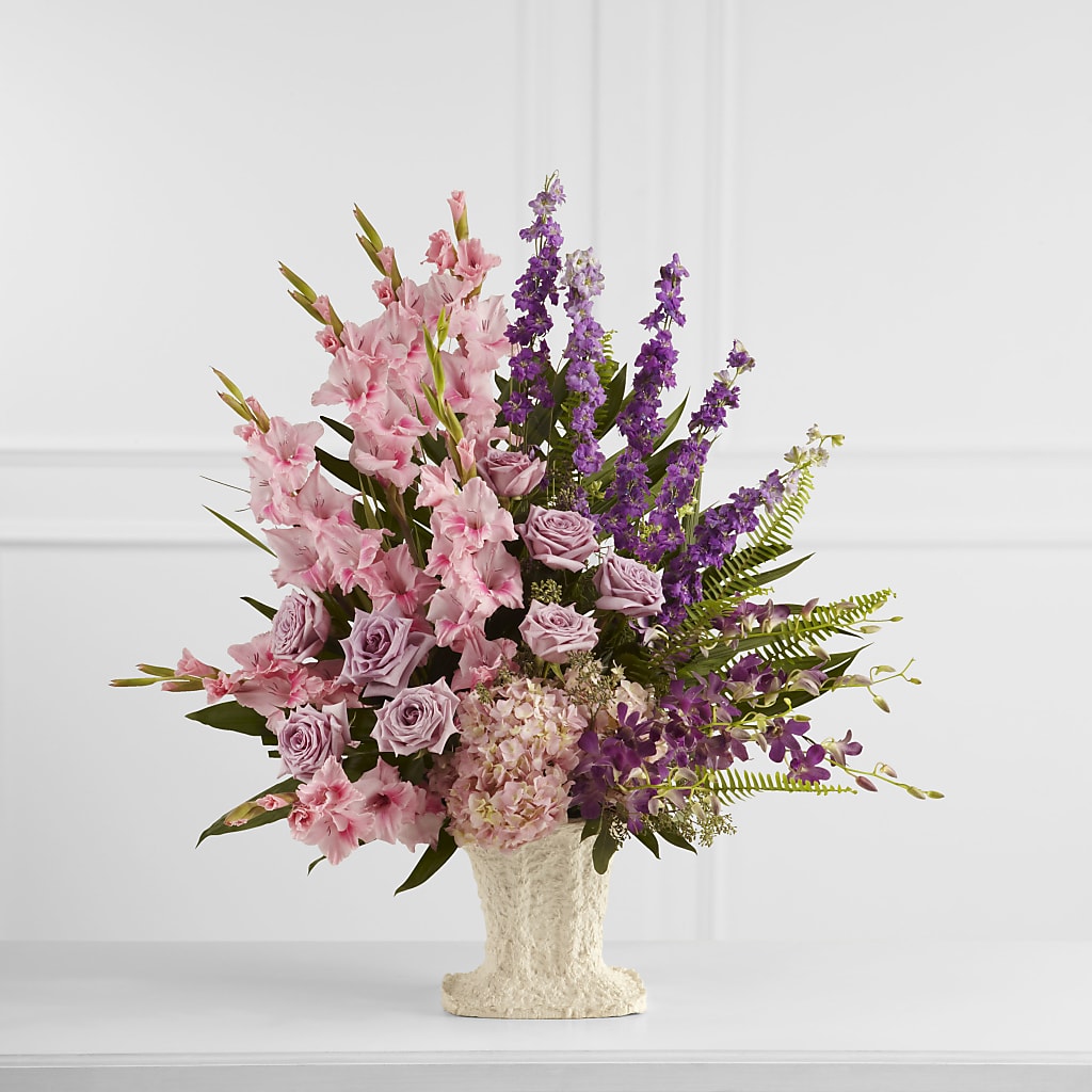 Flowing Garden Arrangement – ANGELOS FLOWERS & GIFTS INC, Mississauga ON