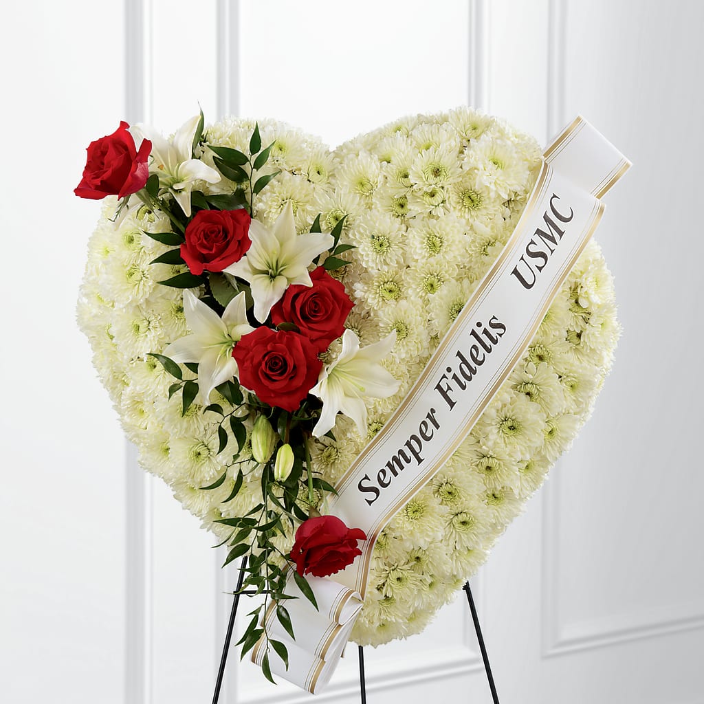 Heartfelt Hero Standing Heart – ANGELOS FLOWERS & GIFTS INC, Mississauga ON