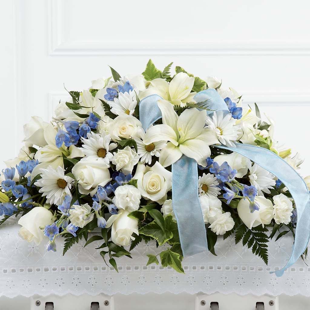 Tender Treasure Casket Spray – ANGELOS FLOWERS & GIFTS INC, Mississauga ON