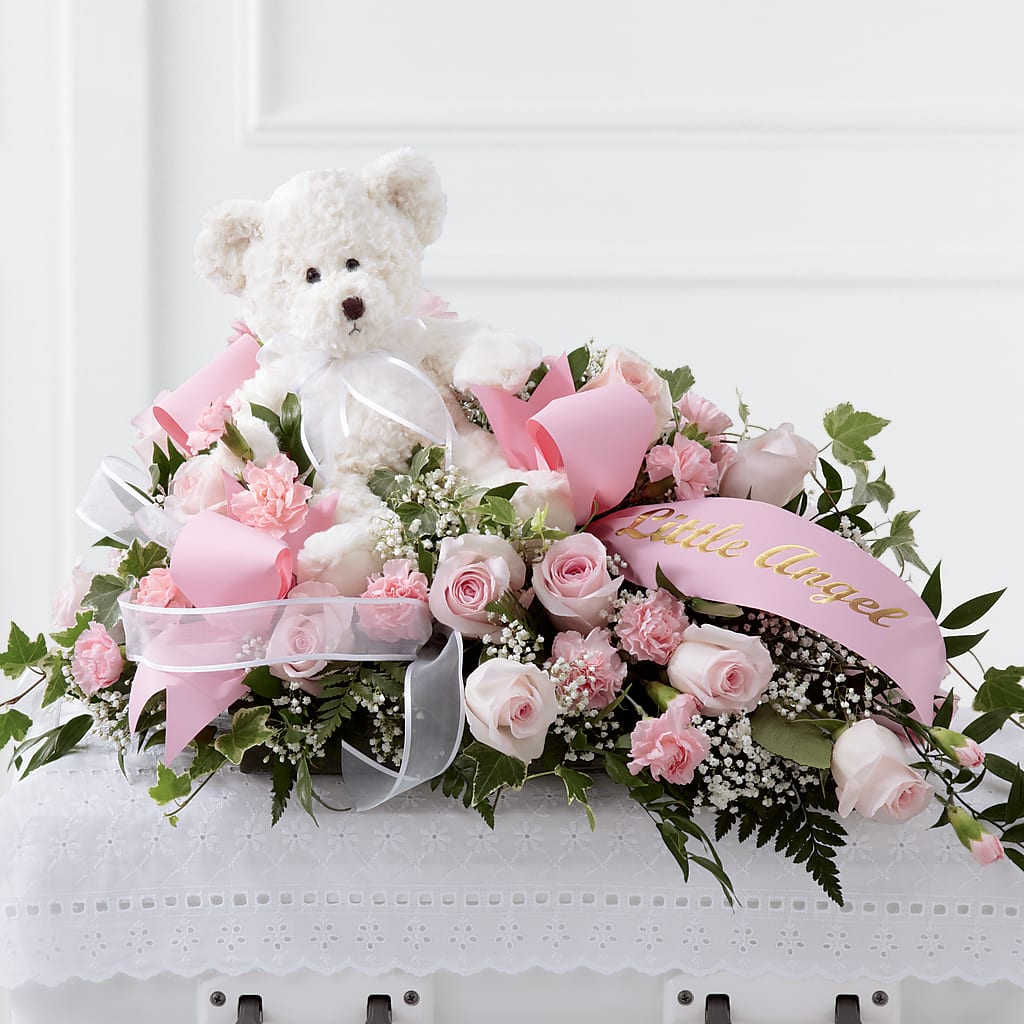 Touch of Sympathy Casket Spray – ANGELOS FLOWERS & GIFTS INC, Mississauga ON