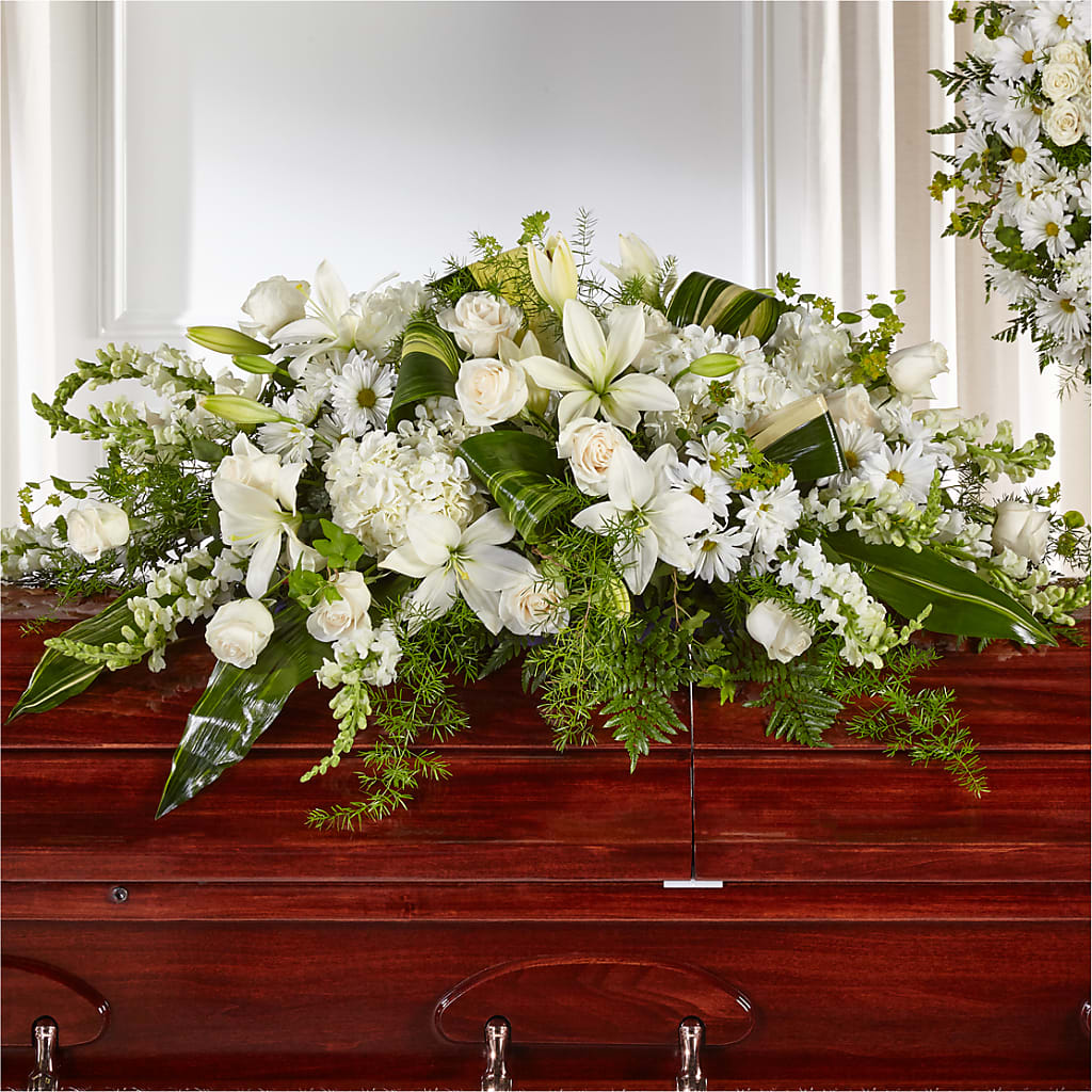 Abundance Casket Spray – ANGELOS FLOWERS & GIFTS INC, Mississauga ON