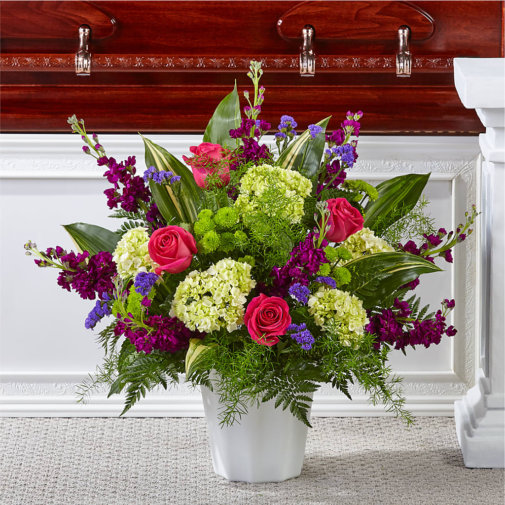 Beautiful Horizons Floor Basket – ANGELOS FLOWERS & GIFTS INC, Mississauga ON