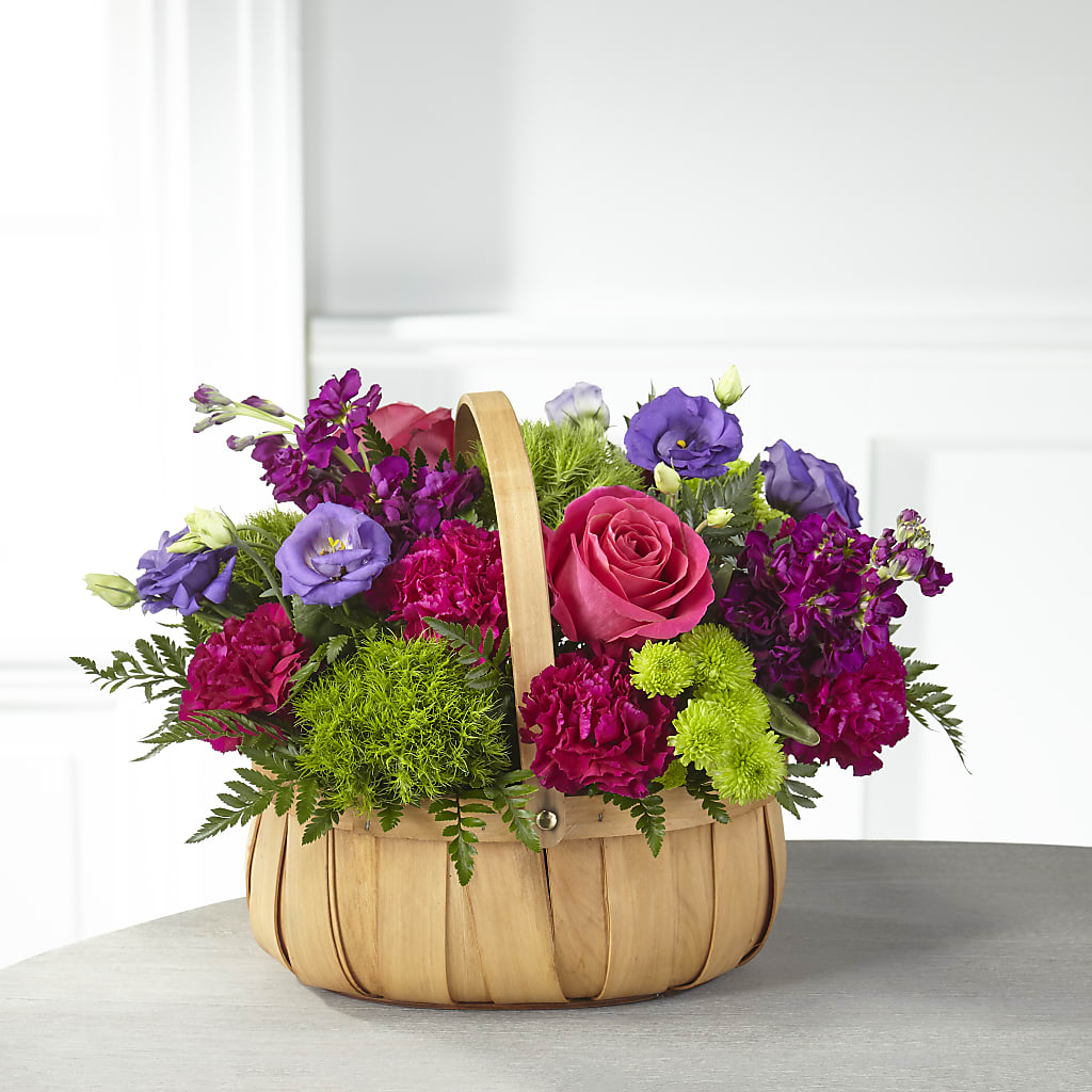 Serene Sanctuary Basket – ANGELOS FLOWERS & GIFTS INC, Mississauga ON