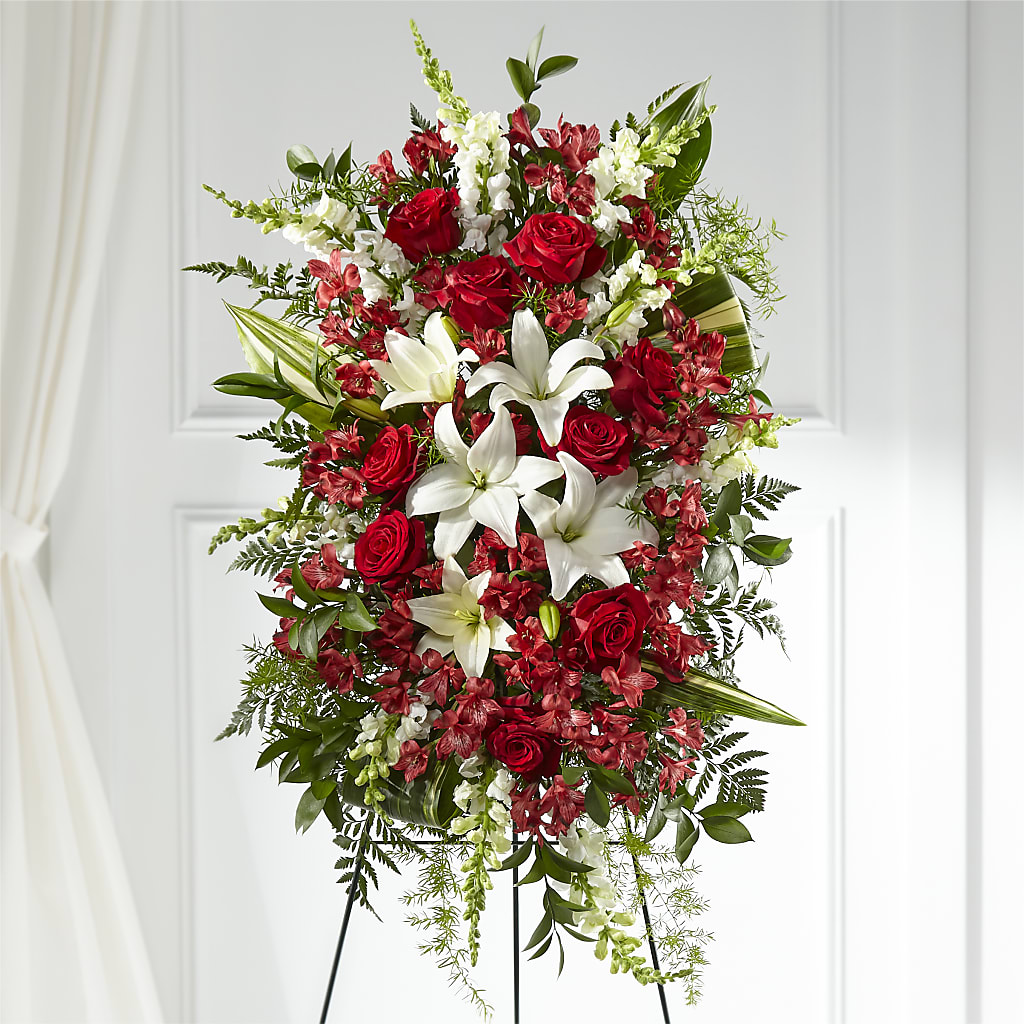 Everlasting Memory Standing Spray – ANGELOS FLOWERS & GIFTS INC, Mississauga ON