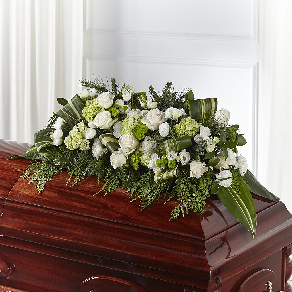 Hopeful Gesture Casket Spray – ANGELOS FLOWERS & GIFTS INC, Mississauga ON