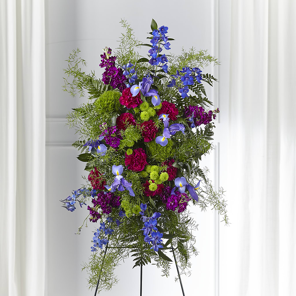 Heavenly Skies Standing Spray – ANGELOS FLOWERS & GIFTS INC, Mississauga ON