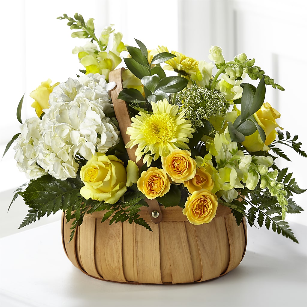 Rustic Remembrance Basket – ANGELOS FLOWERS & GIFTS INC, Mississauga ON