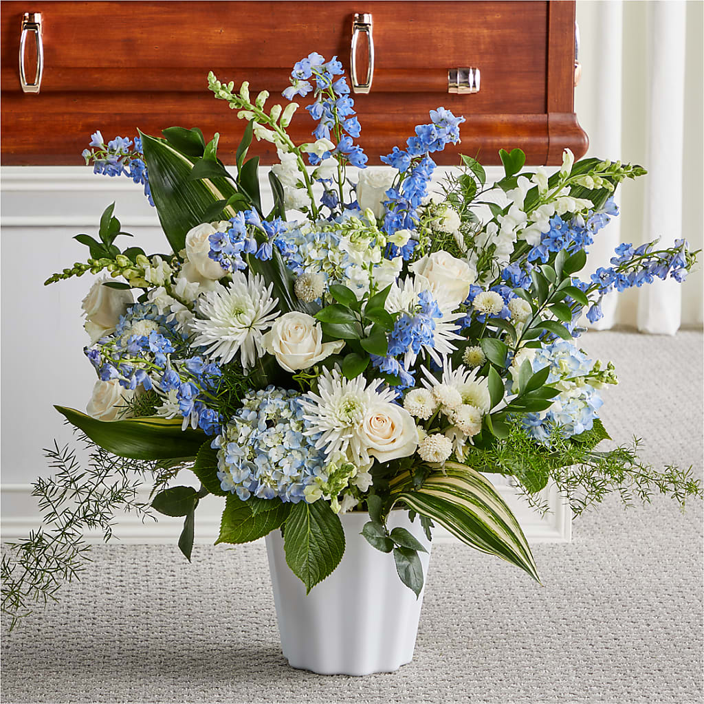 Everlasting Memories Floor Basket – ANGELOS FLOWERS & GIFTS INC, Mississauga ON