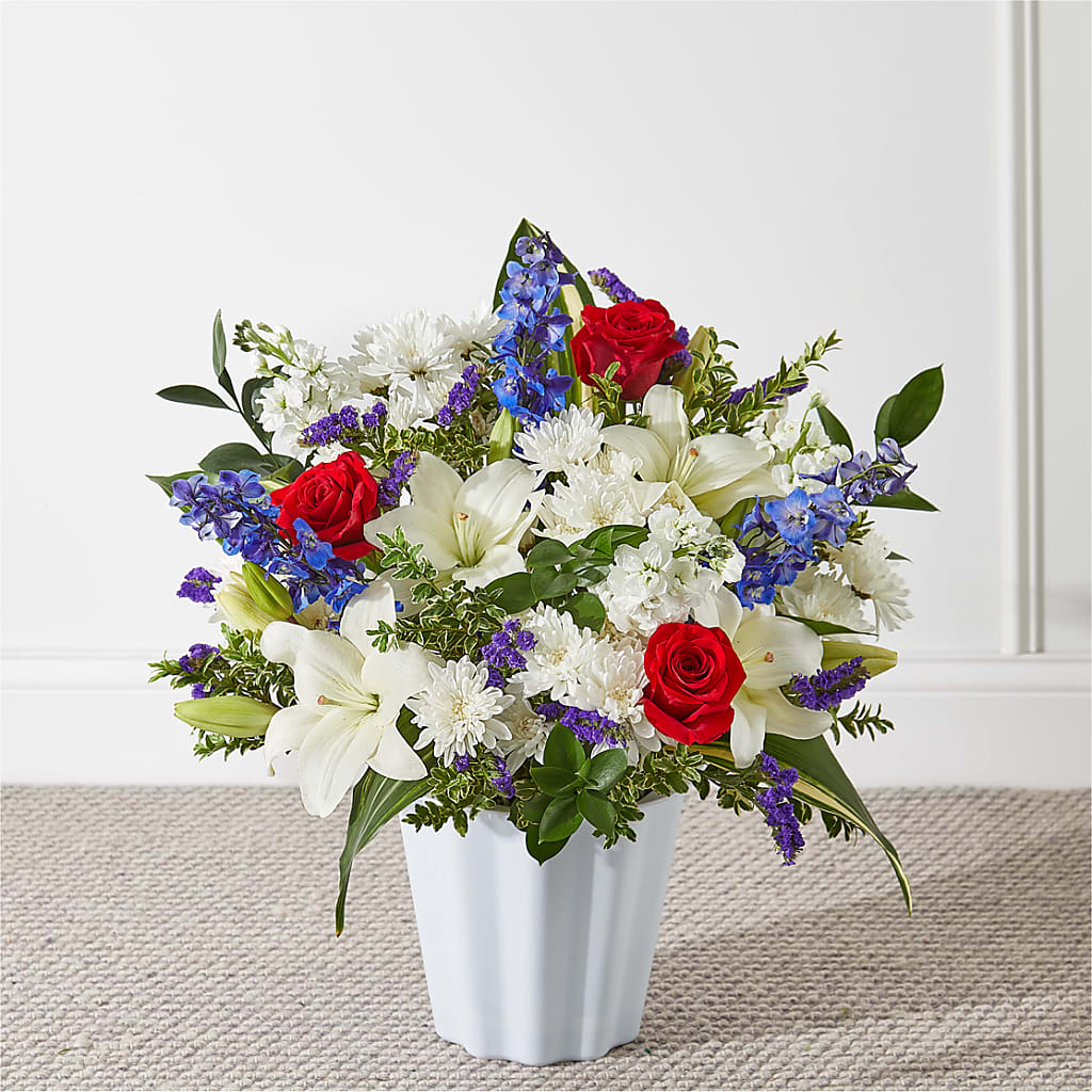 Consoled Floor Basket – ANGELOS FLOWERS & GIFTS INC, Mississauga ON
