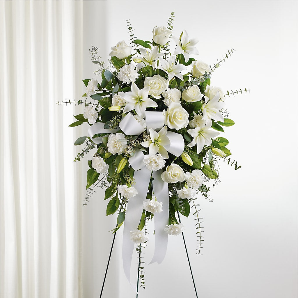 With Care Standing Spray – ANGELOS FLOWERS & GIFTS INC, Mississauga ON