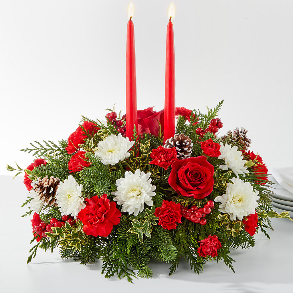 Holiday Soiree Centerpiece – ANGELOS FLOWERS & GIFTS INC, Mississauga ON