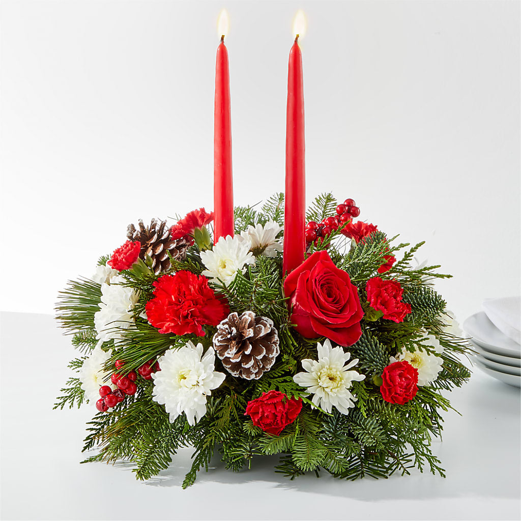 Holiday Soiree Centerpiece – ANGELOS FLOWERS & GIFTS INC, Mississauga ON