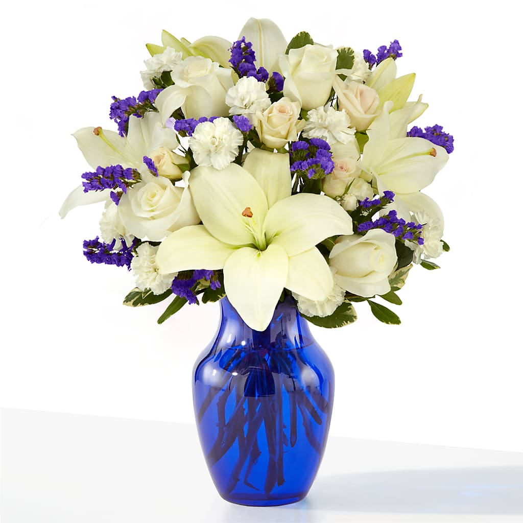 Sapphire Rush Bouquet – ANGELOS FLOWERS & GIFTS INC, Mississauga ON