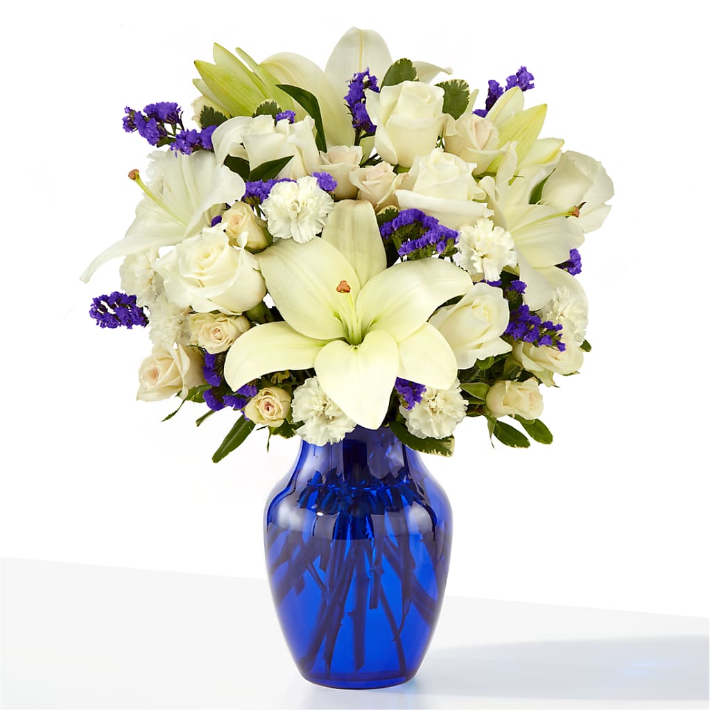 Sapphire Rush Bouquet – ANGELOS FLOWERS & GIFTS INC, Mississauga ON