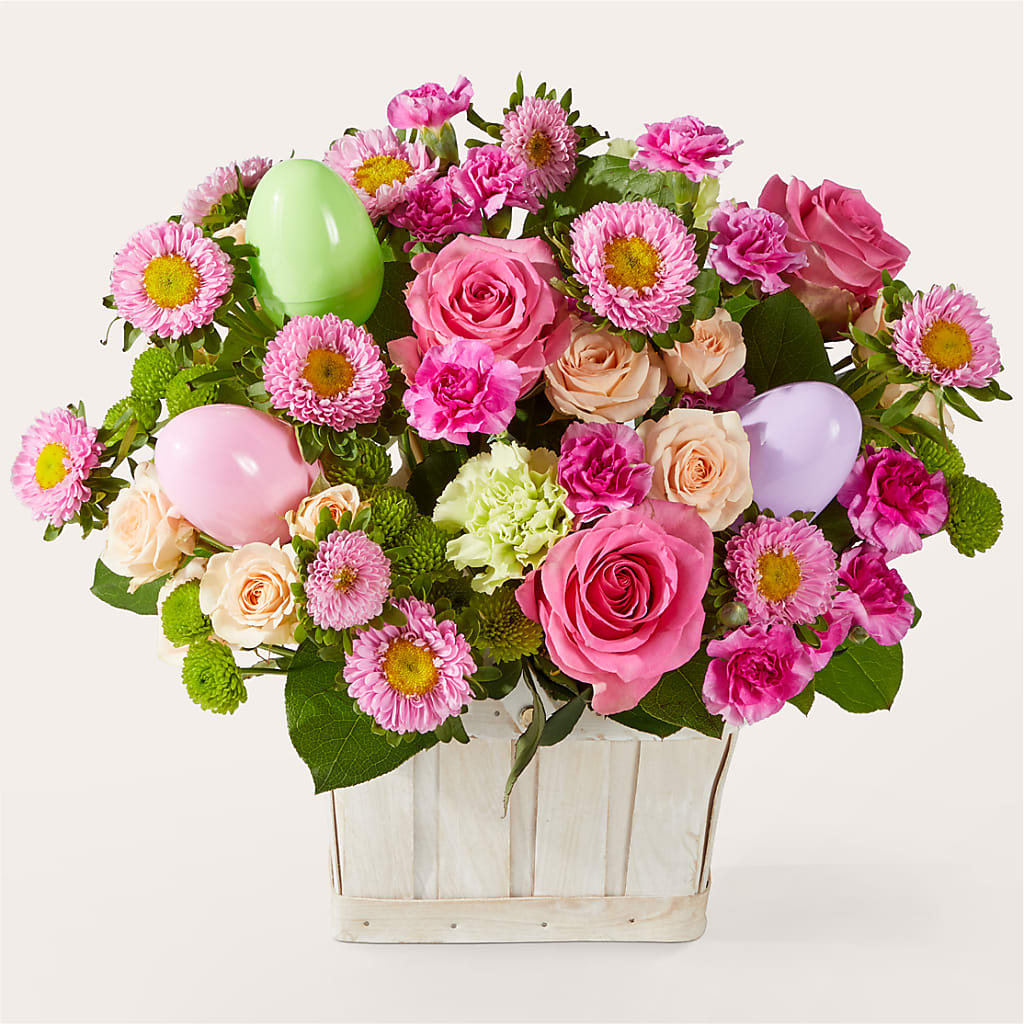 Get Eggcited Basket – ANGELOS FLOWERS & GIFTS INC, Mississauga ON