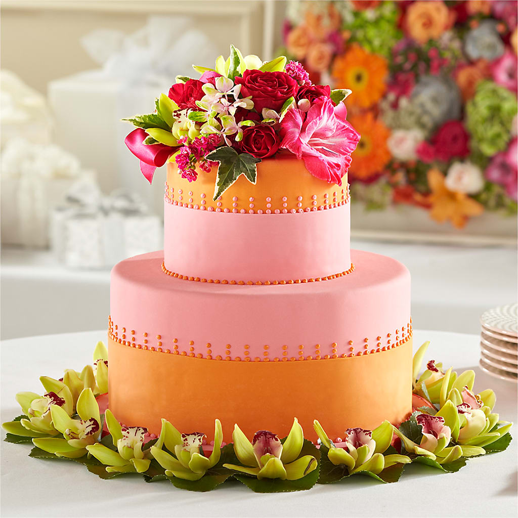 Sweet Citrus Cake Decor – ANGELOS FLOWERS & GIFTS INC, Mississauga ON