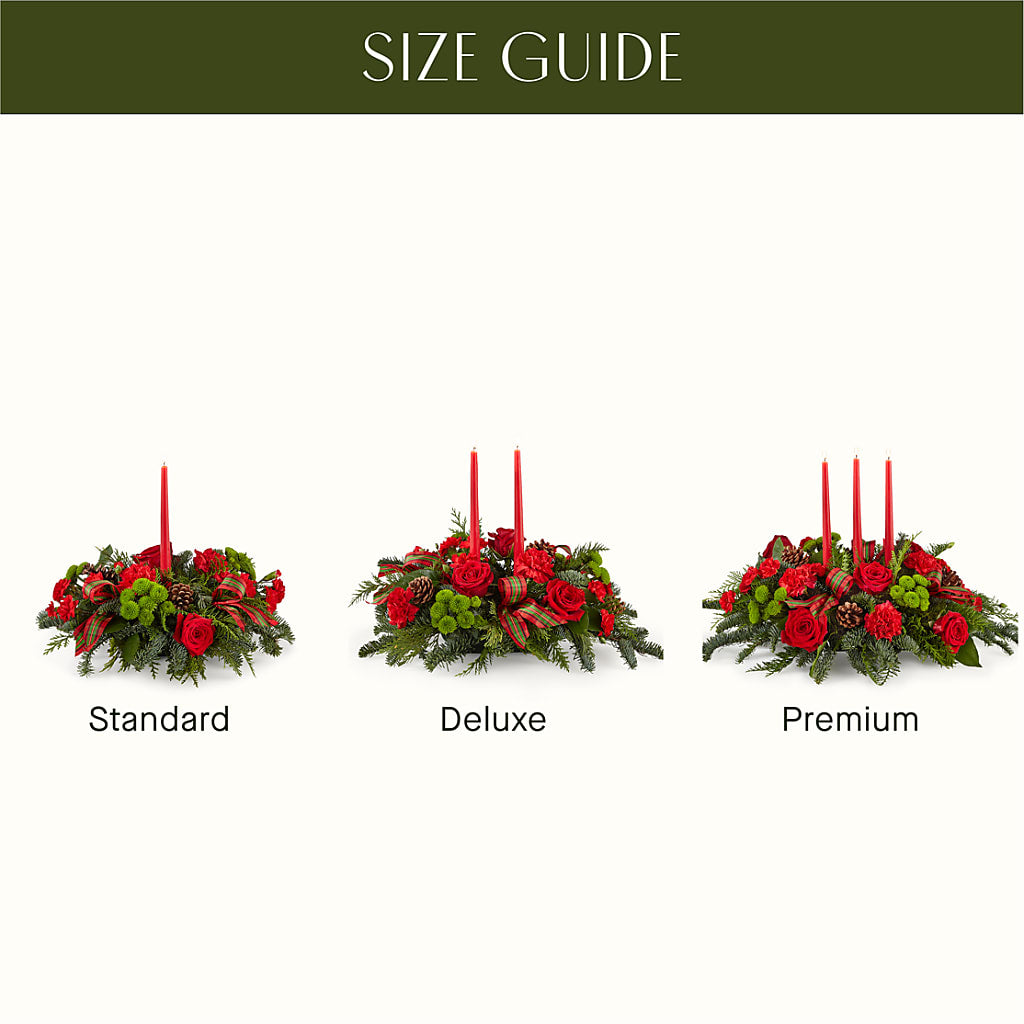 By the Candlelight Centerpiece – ANGELOS FLOWERS & GIFTS INC, Mississauga ON