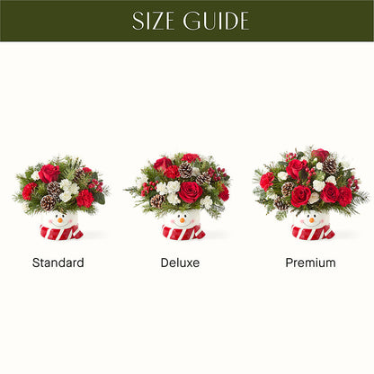 Jolly Snowman Bouquet – ANGELOS FLOWERS & GIFTS INC, Mississauga ON