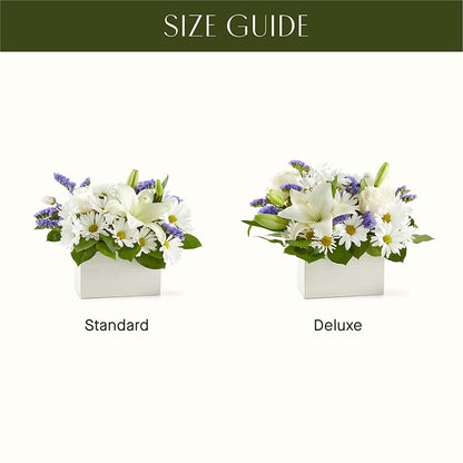 Beyond Blue Box Bouquet – ANGELOS FLOWERS & GIFTS INC, Mississauga ON