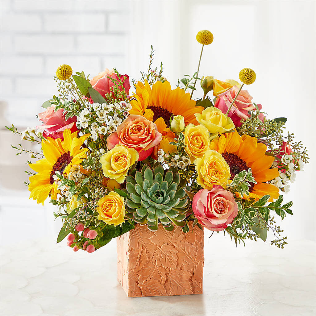 Sunflower Season Bouquet – ANGELOS FLOWERS & GIFTS INC, Mississauga ON