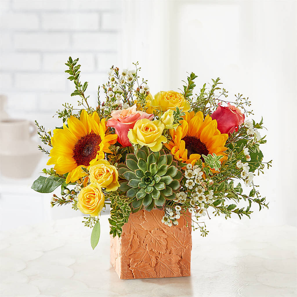 Sunflower Season Bouquet – ANGELOS FLOWERS & GIFTS INC, Mississauga ON