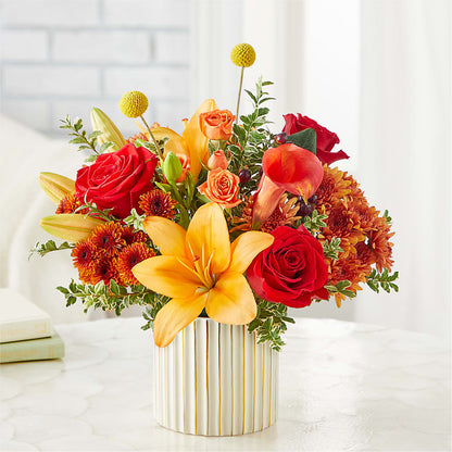 Scarlet Skies Bouquet – ANGELOS FLOWERS & GIFTS INC, Mississauga ON
