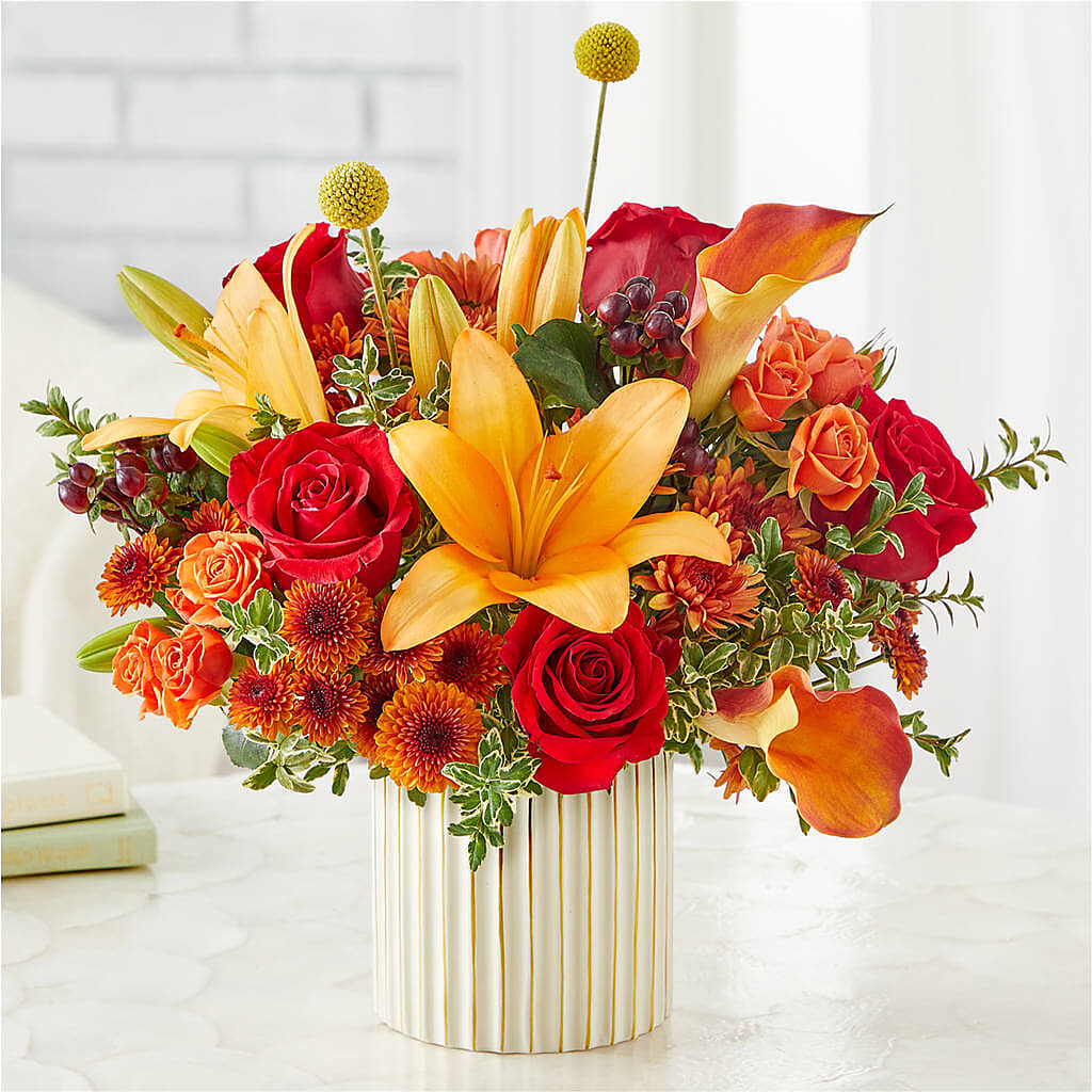 Scarlet Skies Bouquet – ANGELOS FLOWERS & GIFTS INC, Mississauga ON