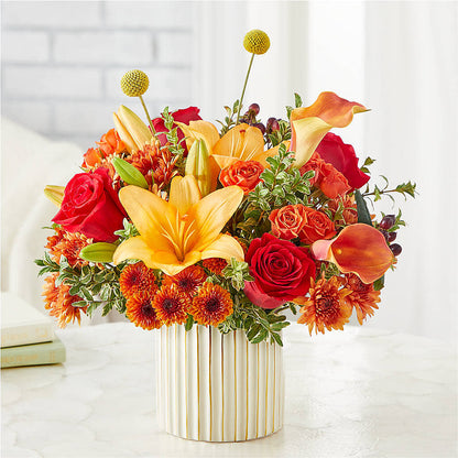 Scarlet Skies Bouquet – ANGELOS FLOWERS & GIFTS INC, Mississauga ON