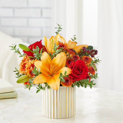 Scarlet Skies Bouquet – ANGELOS FLOWERS & GIFTS INC, Mississauga ON