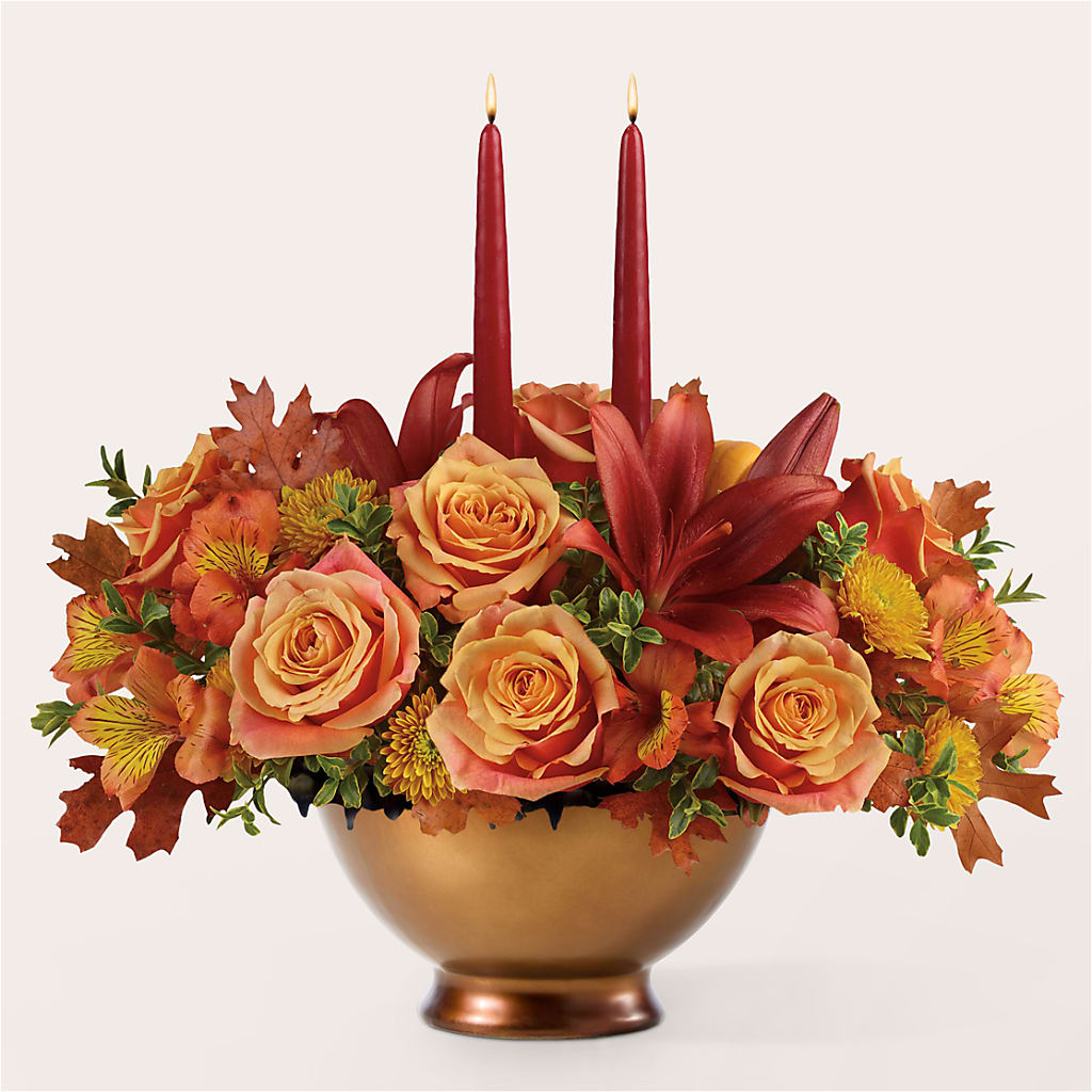 Harvest Table Centerpiece – ANGELOS FLOWERS & GIFTS INC, Mississauga ON