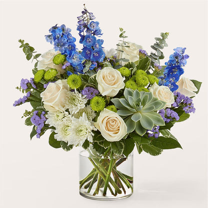 Cerulean Waves Bouquet – ANGELOS FLOWERS & GIFTS INC, Mississauga ON