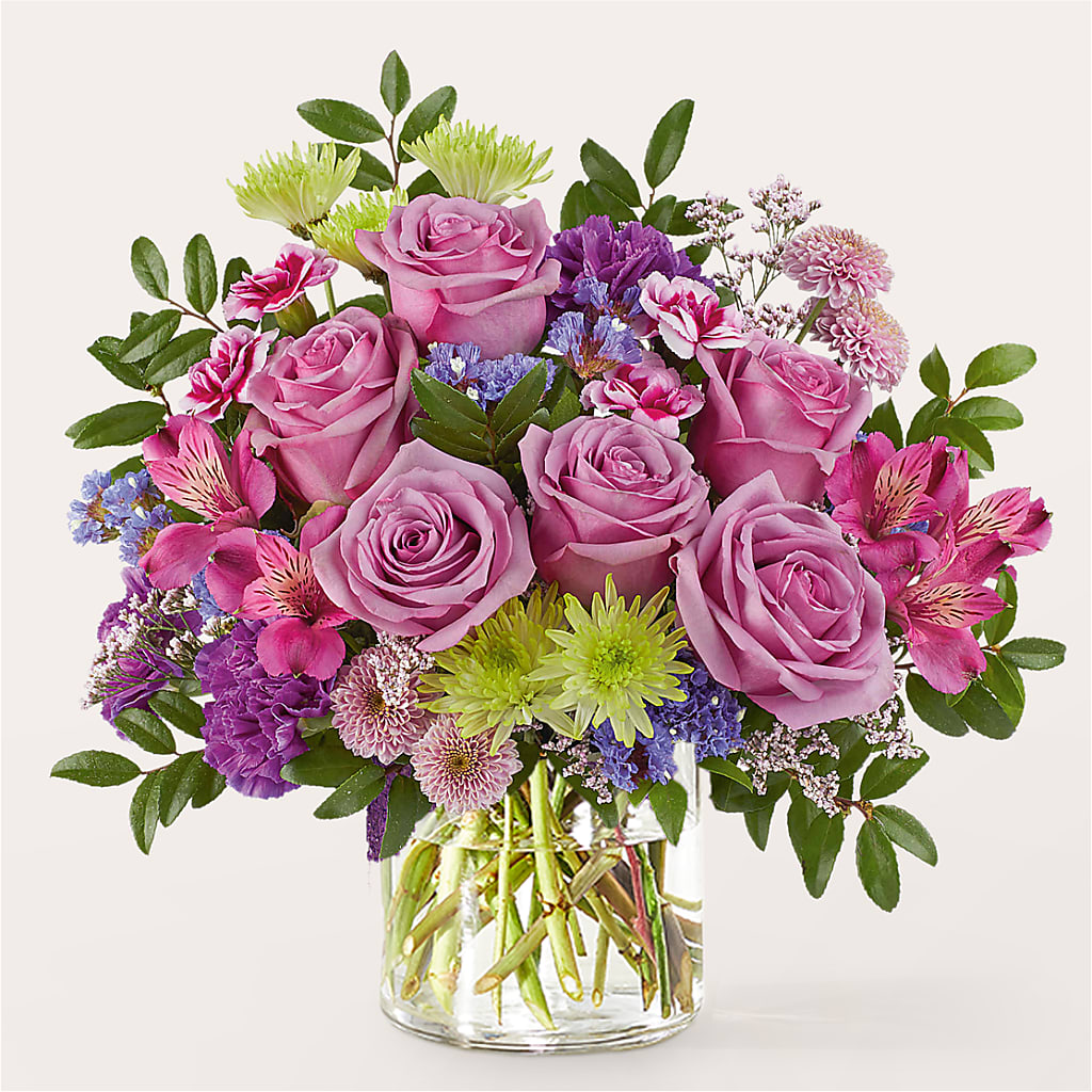 Glass Half Full Bouquet – ANGELOS FLOWERS & GIFTS INC, Mississauga ON