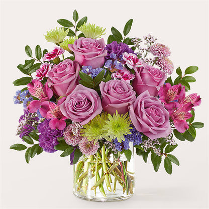 Glass Half Full Bouquet – ANGELOS FLOWERS & GIFTS INC, Mississauga ON