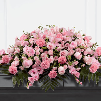 Garden of Comfort Casket Spray (Standard) – ANGELOS FLOWERS & GIFTS INC, Mississauga ON