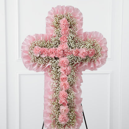 Angel's Cross Easel – ANGELOS FLOWERS & GIFTS INC, Mississauga ON