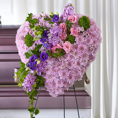 Treasured Love Standing Heart – ANGELOS FLOWERS & GIFTS INC, Mississauga ON