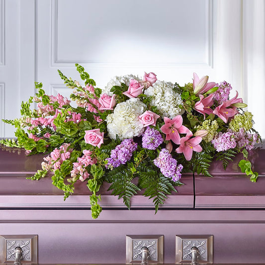 Life's Gratitude Casket Spray – ANGELOS FLOWERS & GIFTS INC, Mississauga ON