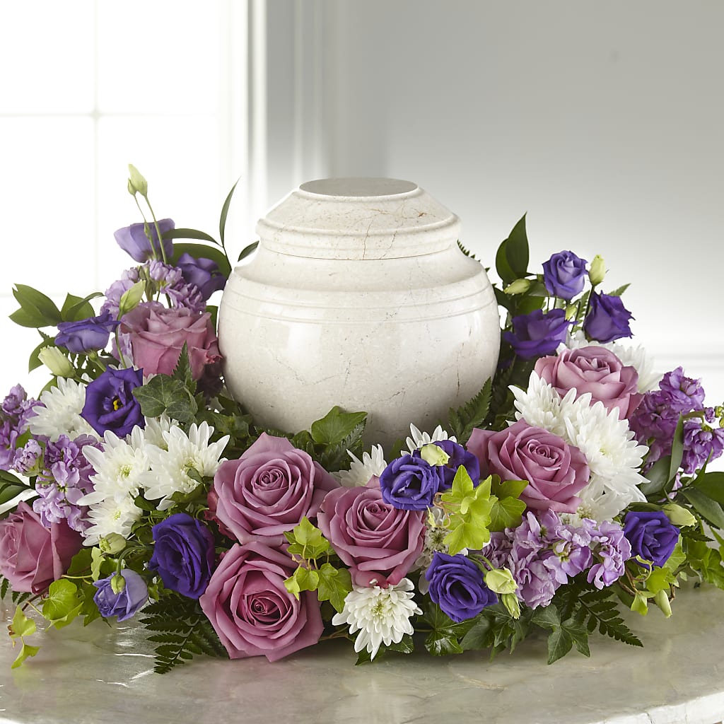 Blooming Sympathy Cremation Adornment – ANGELOS FLOWERS & GIFTS INC, Mississauga ON