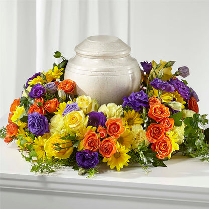 Blossoms of Remembrance Cremation Adornment – ANGELOS FLOWERS & GIFTS INC, Mississauga ON